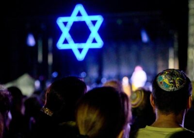 Vigils mark Israel attack anniversary, Gaza death toll