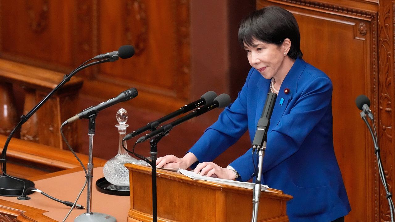 Japan's Prime Minister Sanae Takaichi