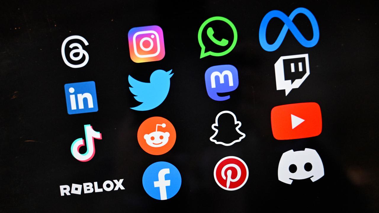 Social media company logos