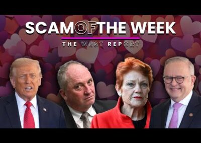 AI slop patriots, Barnaby embraces Pauline, Albo embraces Trump | Scam of the Week