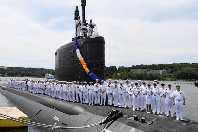 US Virginia Class nuclear submarine. Image: US Navy