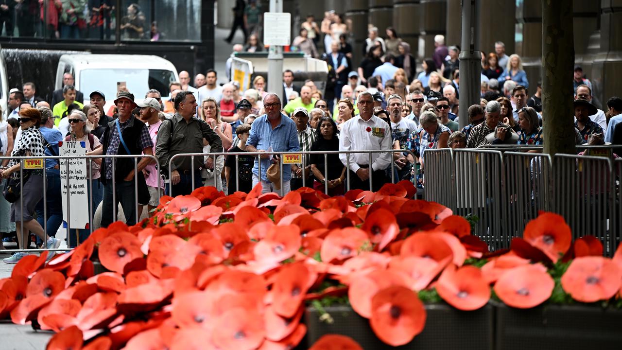 Remembrance Day Service at The Cenotaph in Sydney