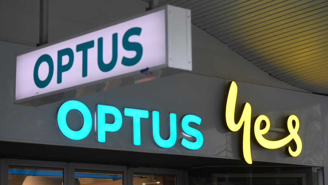 Optus signage