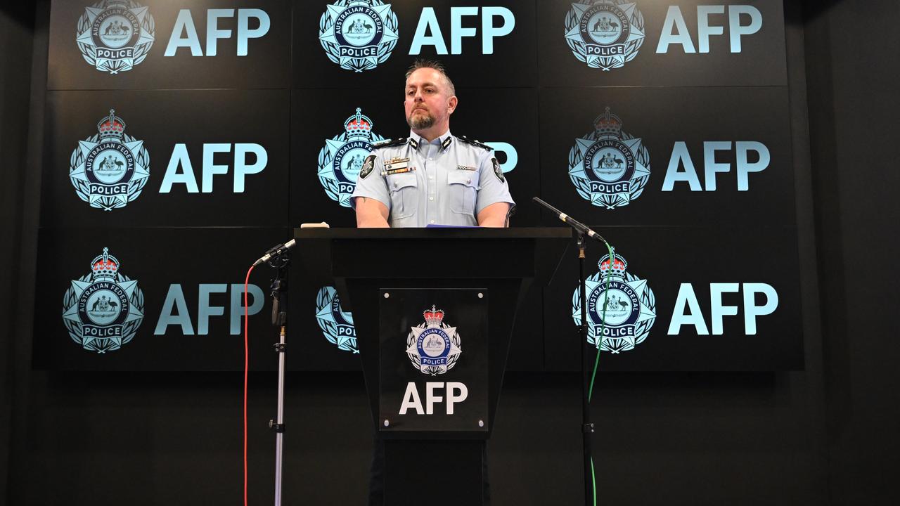 AFPActing Assistant Commissioner Matthew Gale