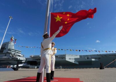 China to project power with the new aircraft carrier