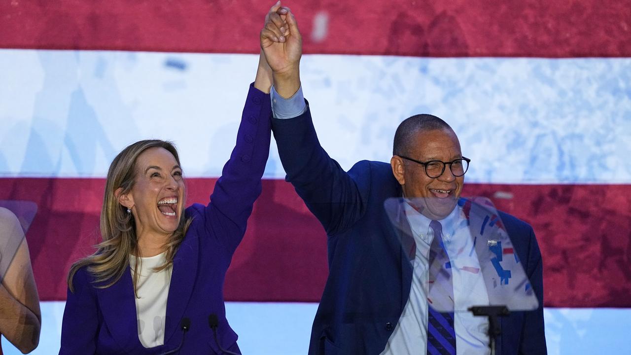 Mikie Sherrill and Dale Caldwell