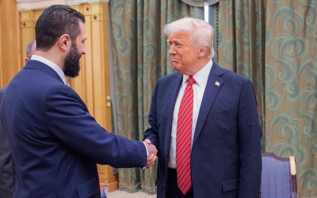 Trump hosts Syrian leader for first White House meeting