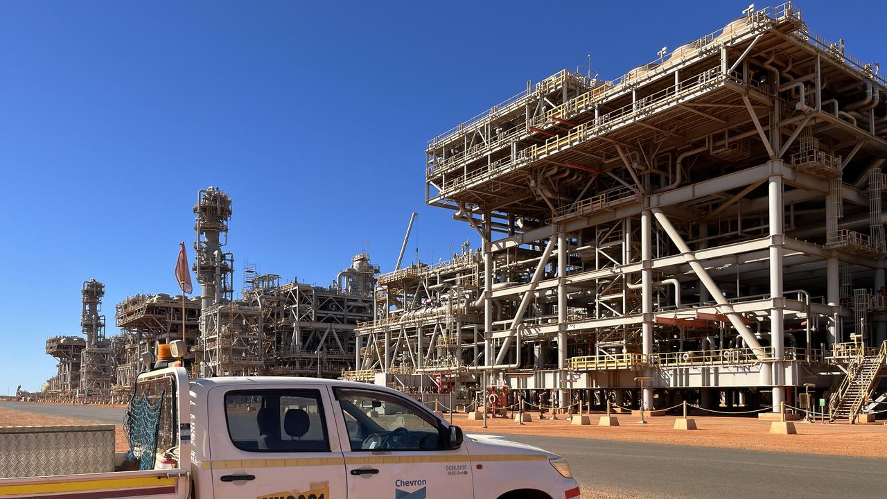 The Gorgon Project LNG plant on Barrow Island (file image)