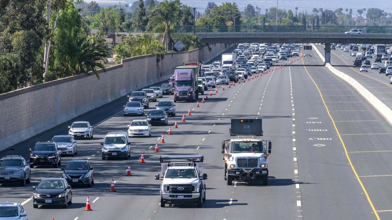 Traffic in southern California