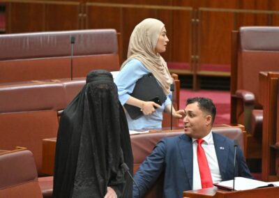 Hanson burqa stunt will lead to ‘abuse’ against women