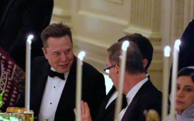 Elon Musk back in the fold at Saudi crown prince dinner