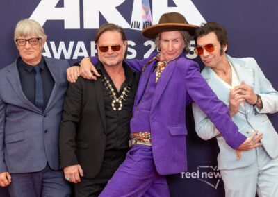 Fashion-forward choices as stars walk ARIA red carpet