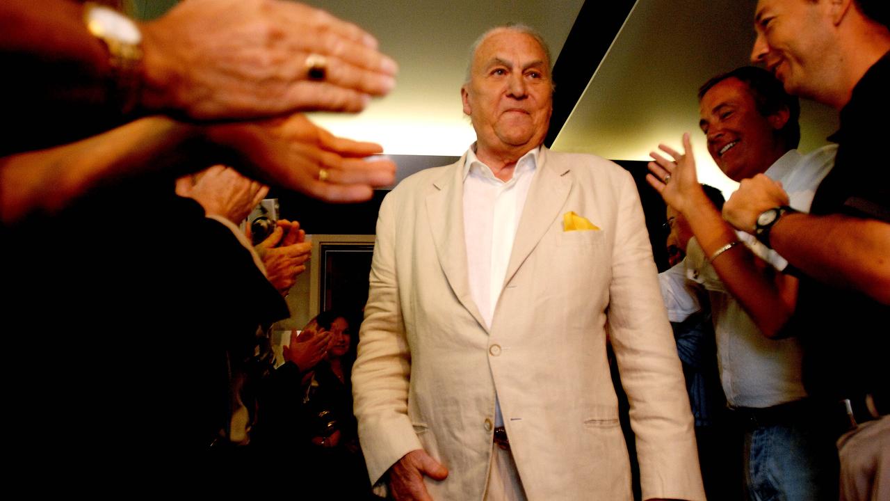 John Laws is applauded