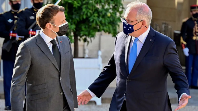 Macron and Morrison June 21
