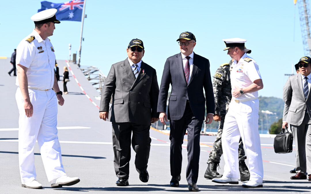 Indo-Oz treaty. Pandering to Prabowo, ignoring unrest, West Papua