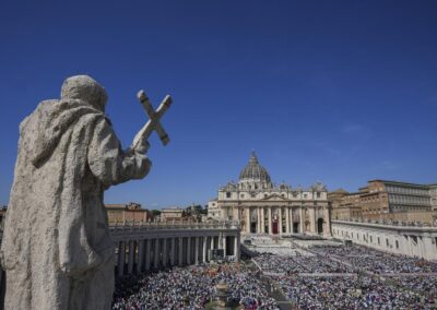 Vatican reports first surplus after years of deficits