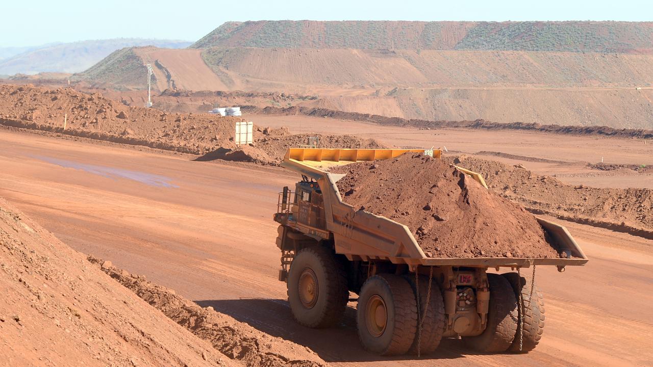 An iron ore mine (file image)