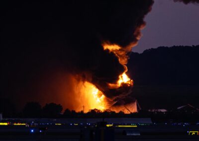 At least three dead, 11 hurt as US cargo plane crashes