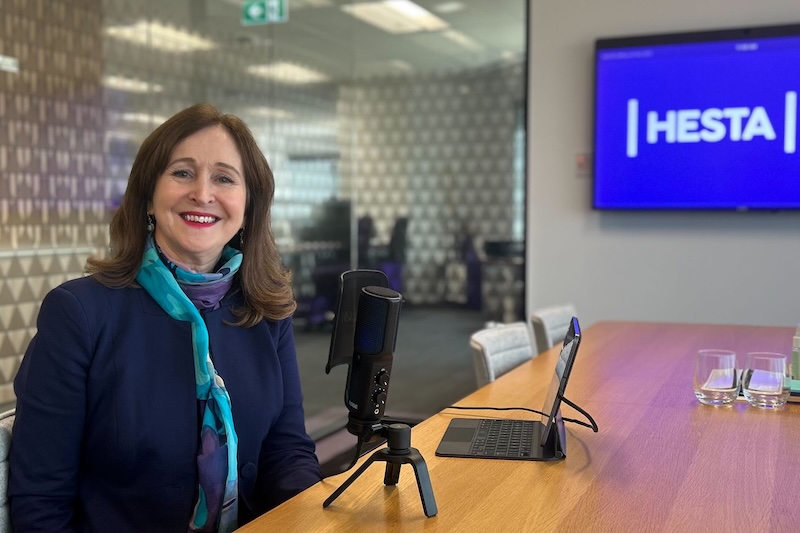 Under attack by Israel lobby. Debby Blakey, CEO Hesta Super Fund. Image: Hesta