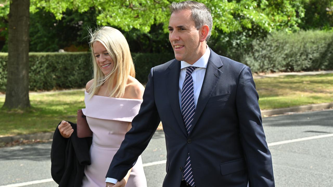 Jim Chalmers and wife Laura