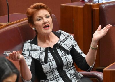 Hanson’s tweet ‘unfit for afternoon tea but not racist’