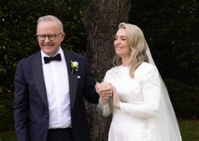 PM weds fiancee in intimate history-making ceremony