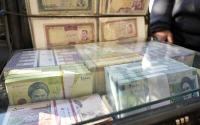 Iran’s currency at new low as sanctions squeeze economy