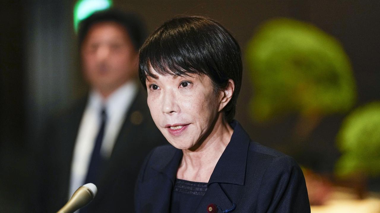 Japan's Prime Minister Sanae Takaichi