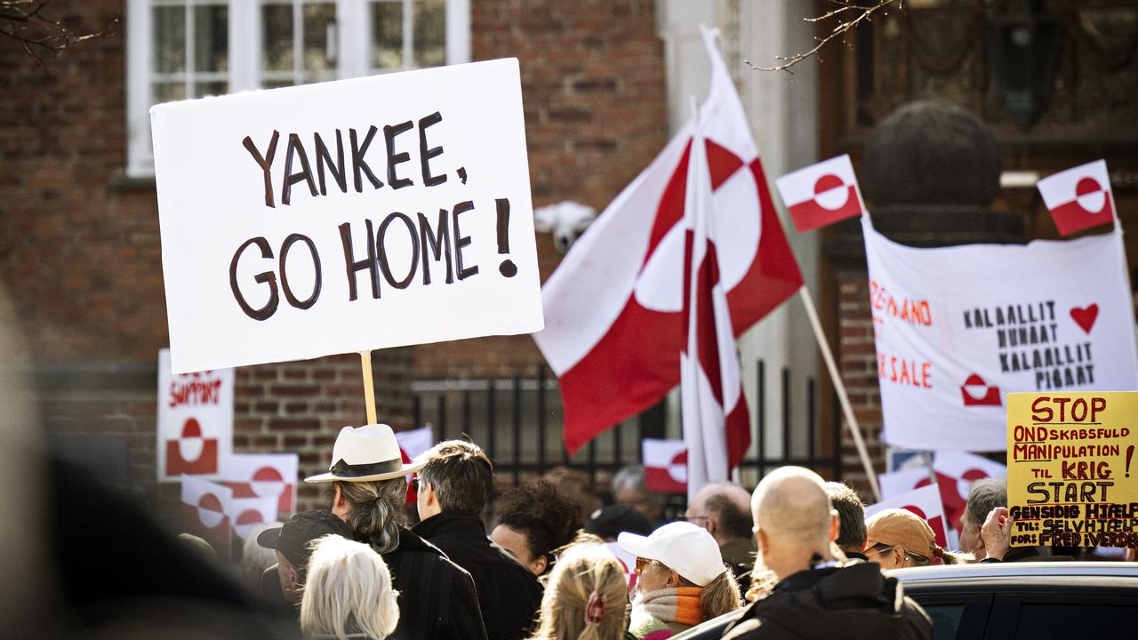 Protests outside US Embassy in Copenhagen in March