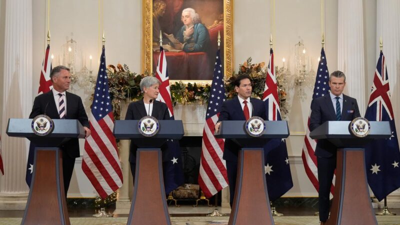 Marles, Wong, Rubio and Hegseth