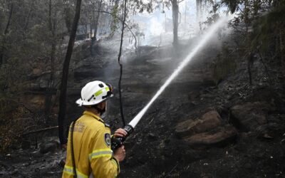 Storms and wind keep fire danger high after homes lost