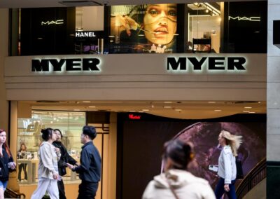 Myer trumpets Topshop Australia return, as sales lift