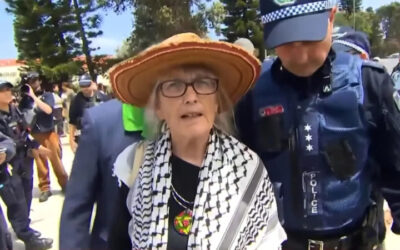 Gun vs Keffiyeh. One kills, the other gets you death threats