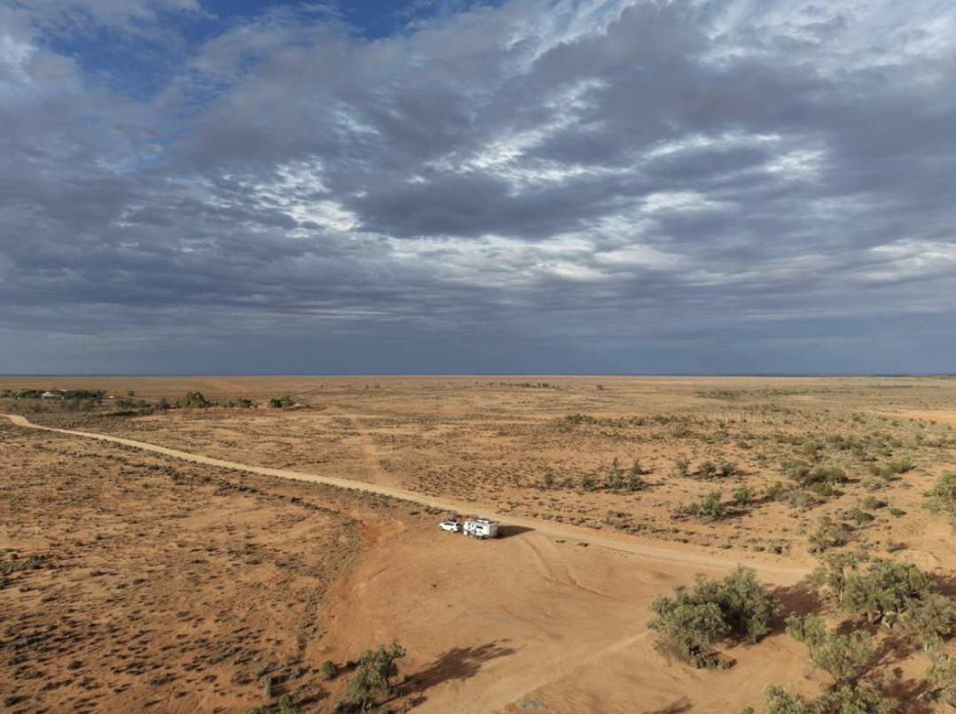 Just north of Yunta, in outback SA (Source: Author)