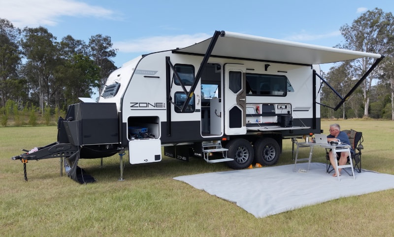 Rex Patrick off-grid. Image: Rex