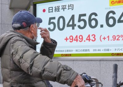 Stocks up as markets wind down to bumper year