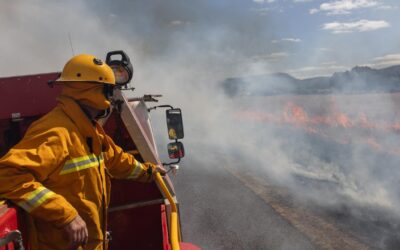 Persistent heatwave conditions fuel bushfire threat