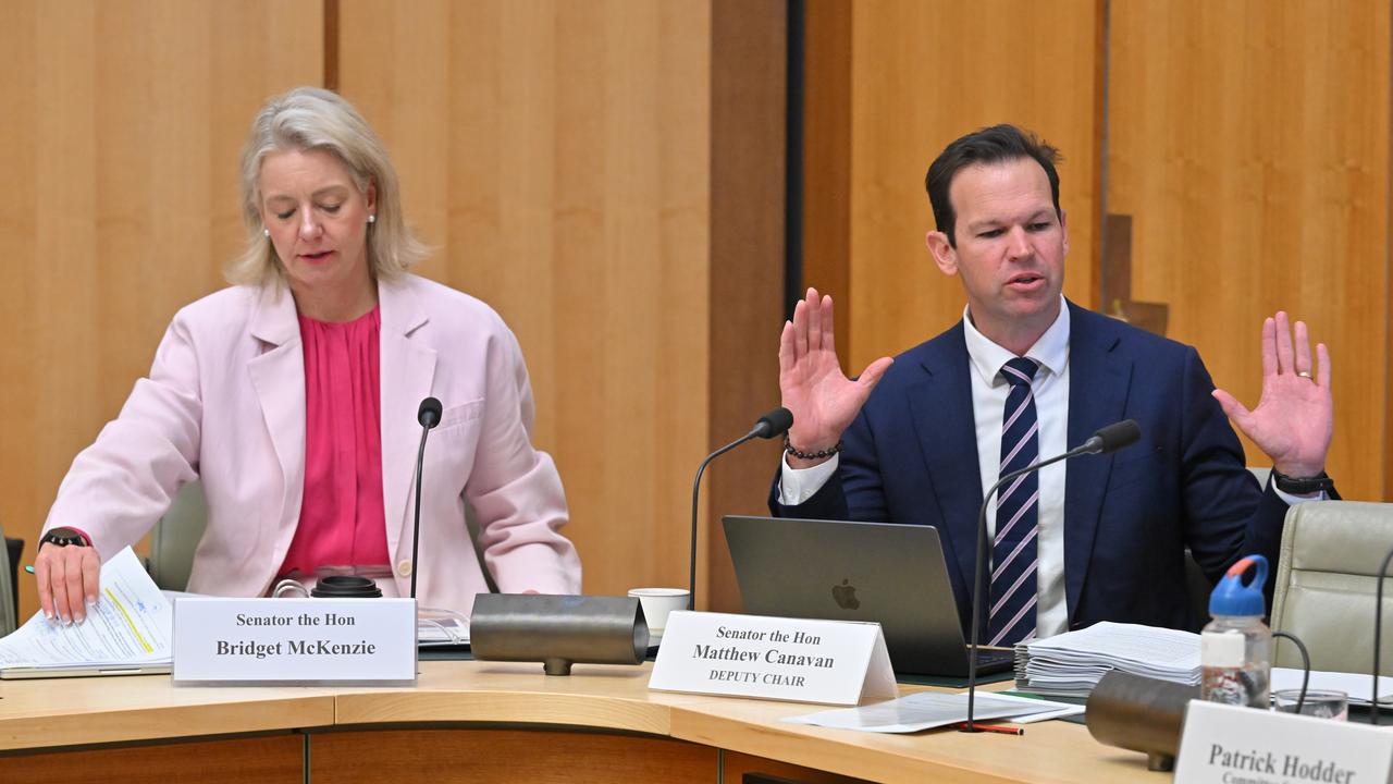 SENATE ESTIMATE HEARINGS