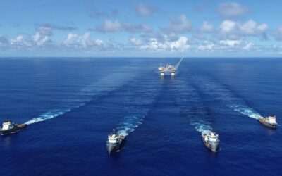 Woodside’s floating gas platform arrives off WA coast