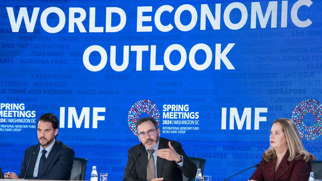 IMF director Pierre-Olivier Gourinchas (file)