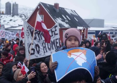 Trump vows tariffs on European nations over Greenland