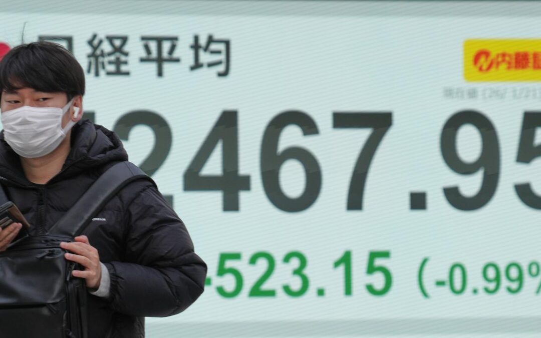 Asian shares selloff, global bond rout stokes anxiety