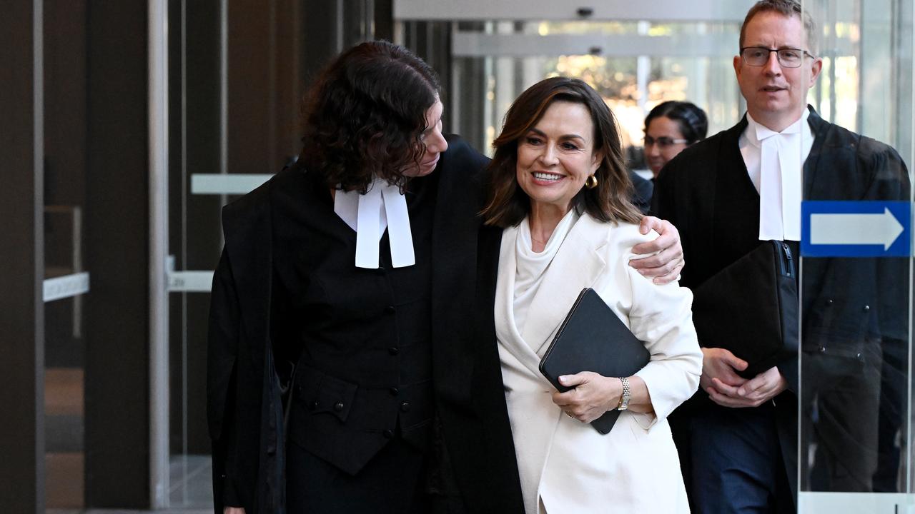 Barrister Sue Chrysanthou and Lisa Wilkinson (file)