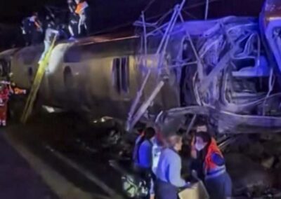 Death toll soars after high-speed train crash in Spain