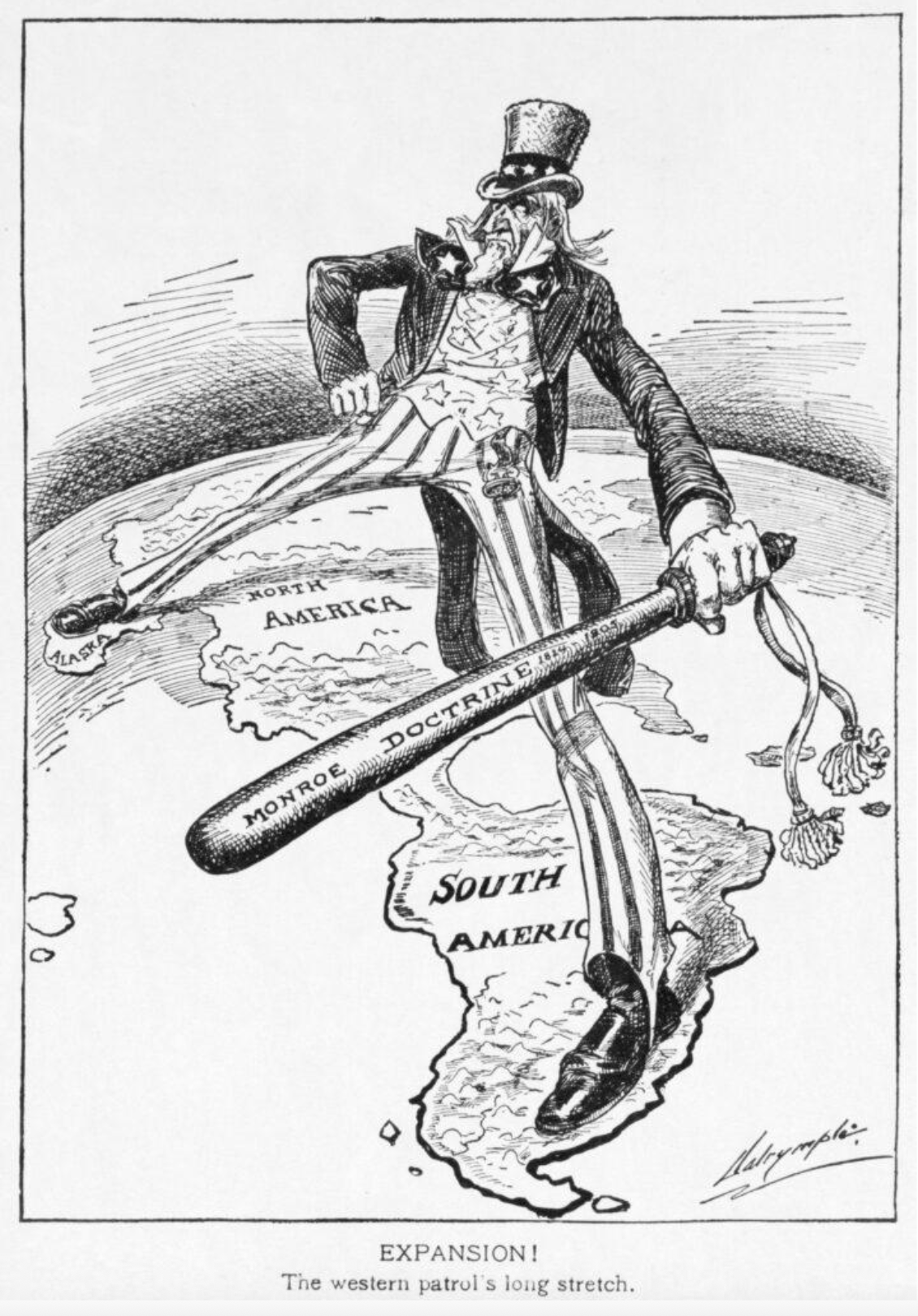 (1900 Louis Dalrymple cartoon) 