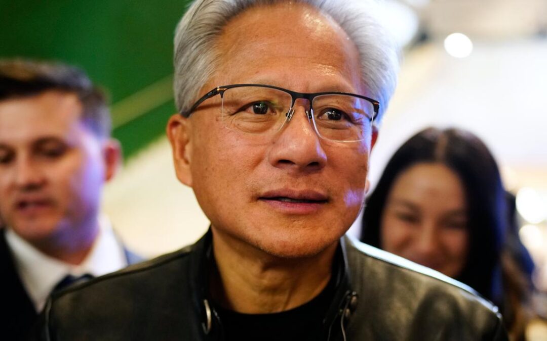 Nvidia CEO in Shanghai amid China regulatory headwinds