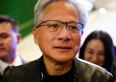 Nvidia CEO in Shanghai amid China regulatory headwinds