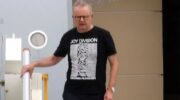 Anthony Albanese in Joy Division t-shirt. ABC Youtube screengrab