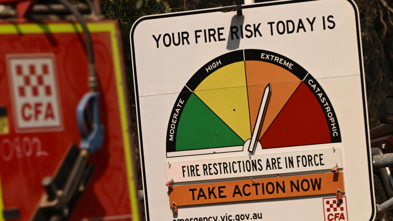 Fire risk signage (fileimage)