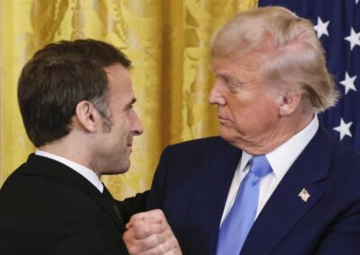 Trump’s wine tariff threat over Macron peace board snub